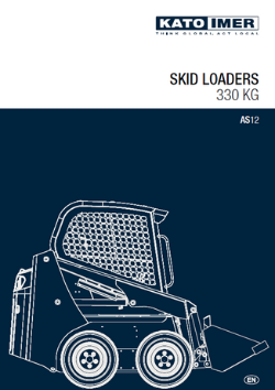 As12 330 Kg En 2020 Kato Skid Steer